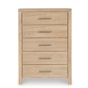 B5822 - 46 : Tủ Đứng 05 Ngăn Kéo - Màu Kem Sứ Nung